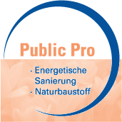 Logo von Public Pro - Bereich Naturbaustoff